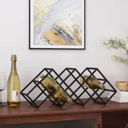 Chic Iron Wine Holder