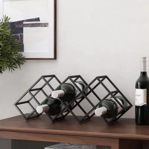 Chic Iron Wine Holder